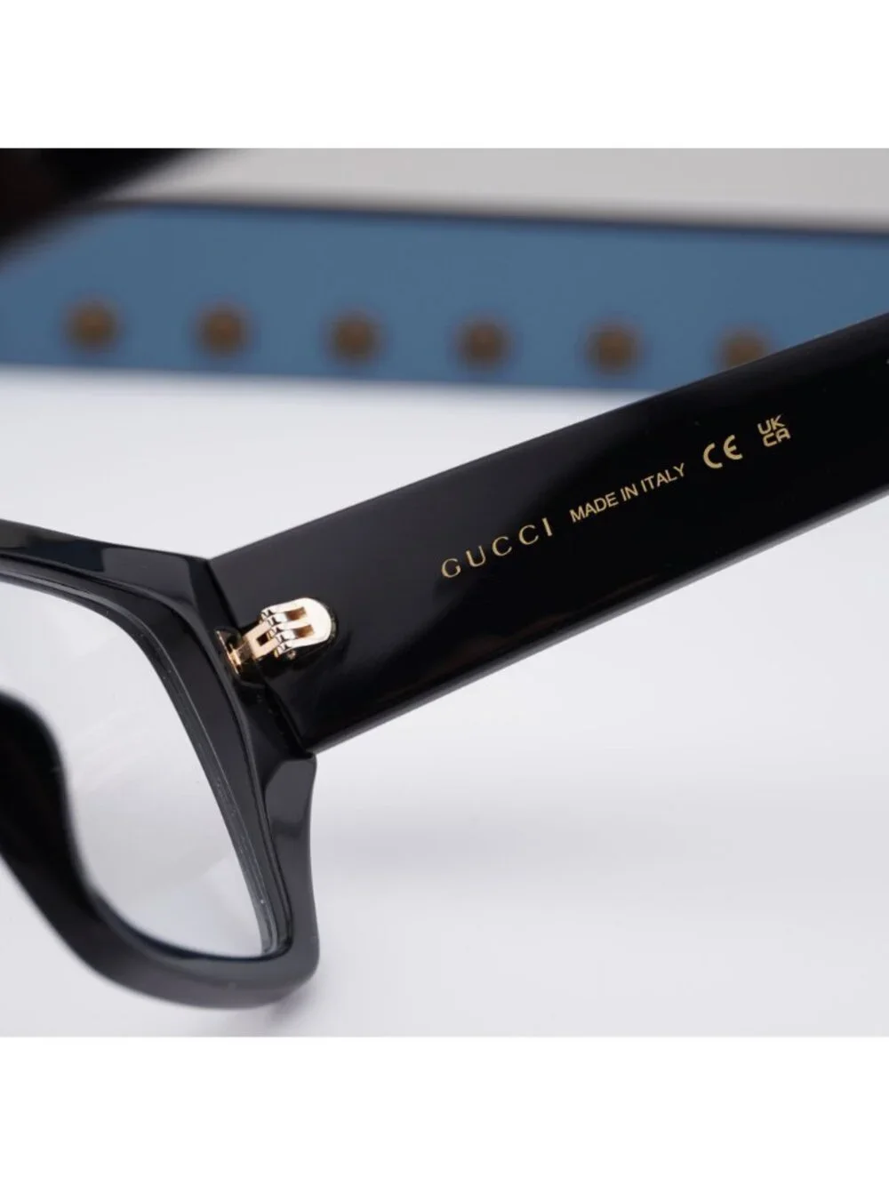 Gucci GG2042O 001 Square 53mm Eyeglasses - Black
